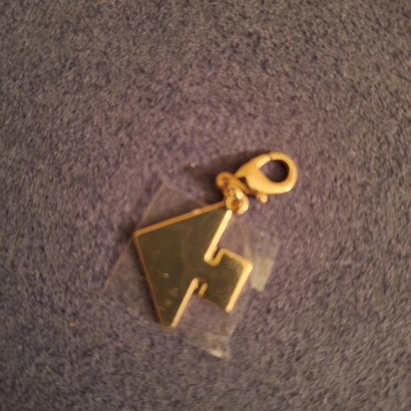 Prada Gold Triangle Charm - Picture 4 of 5